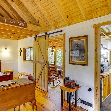 Secluded Tallassee Cabin With Fire Pit And Porch! מראה חיצוני תמונה