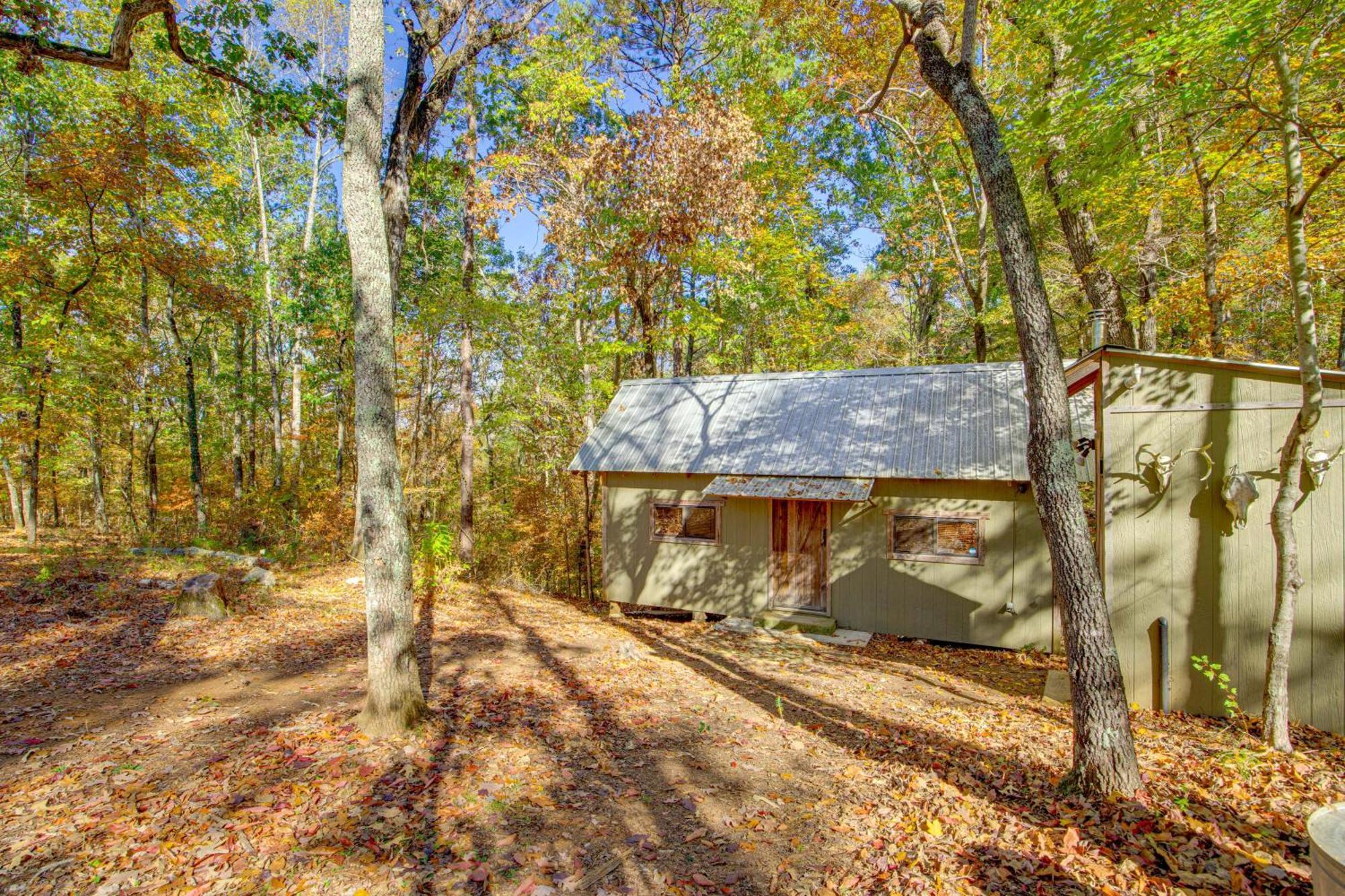 Secluded Tallassee Cabin With Fire Pit And Porch! מראה חיצוני תמונה